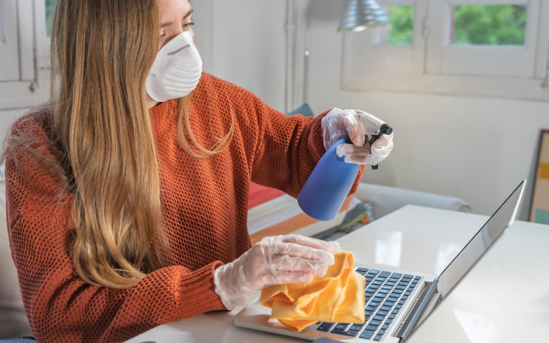 How to effectively clean and disinfect household surfaces