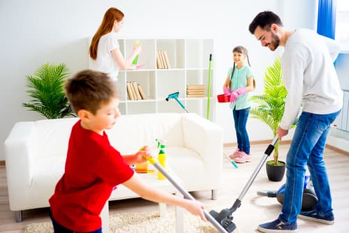 How do you assign chores to a child